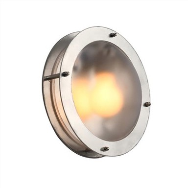 Zunanja okrogla stenska luč
